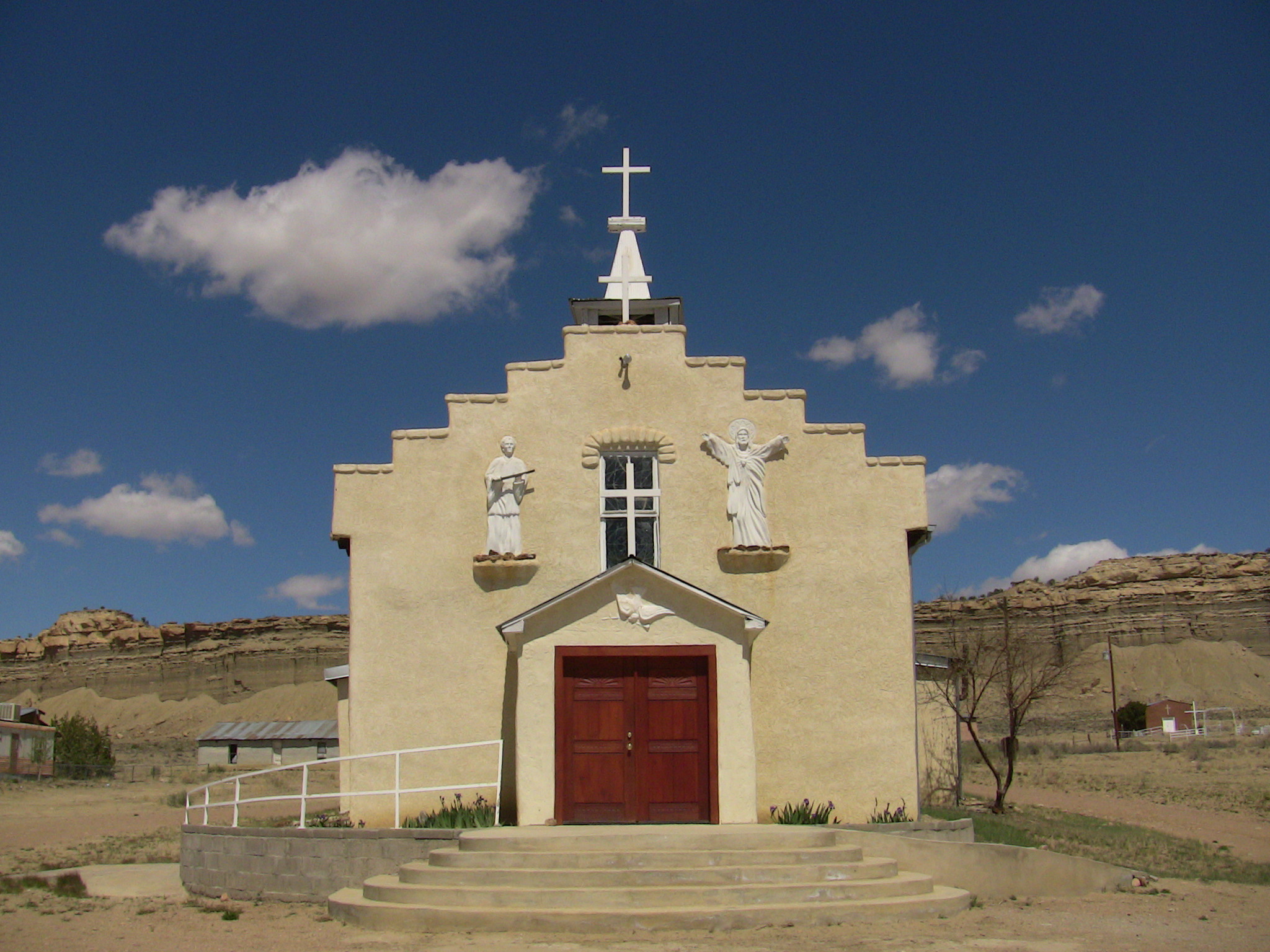 Río Puerco Valley - San Luis De Gonzaga Church