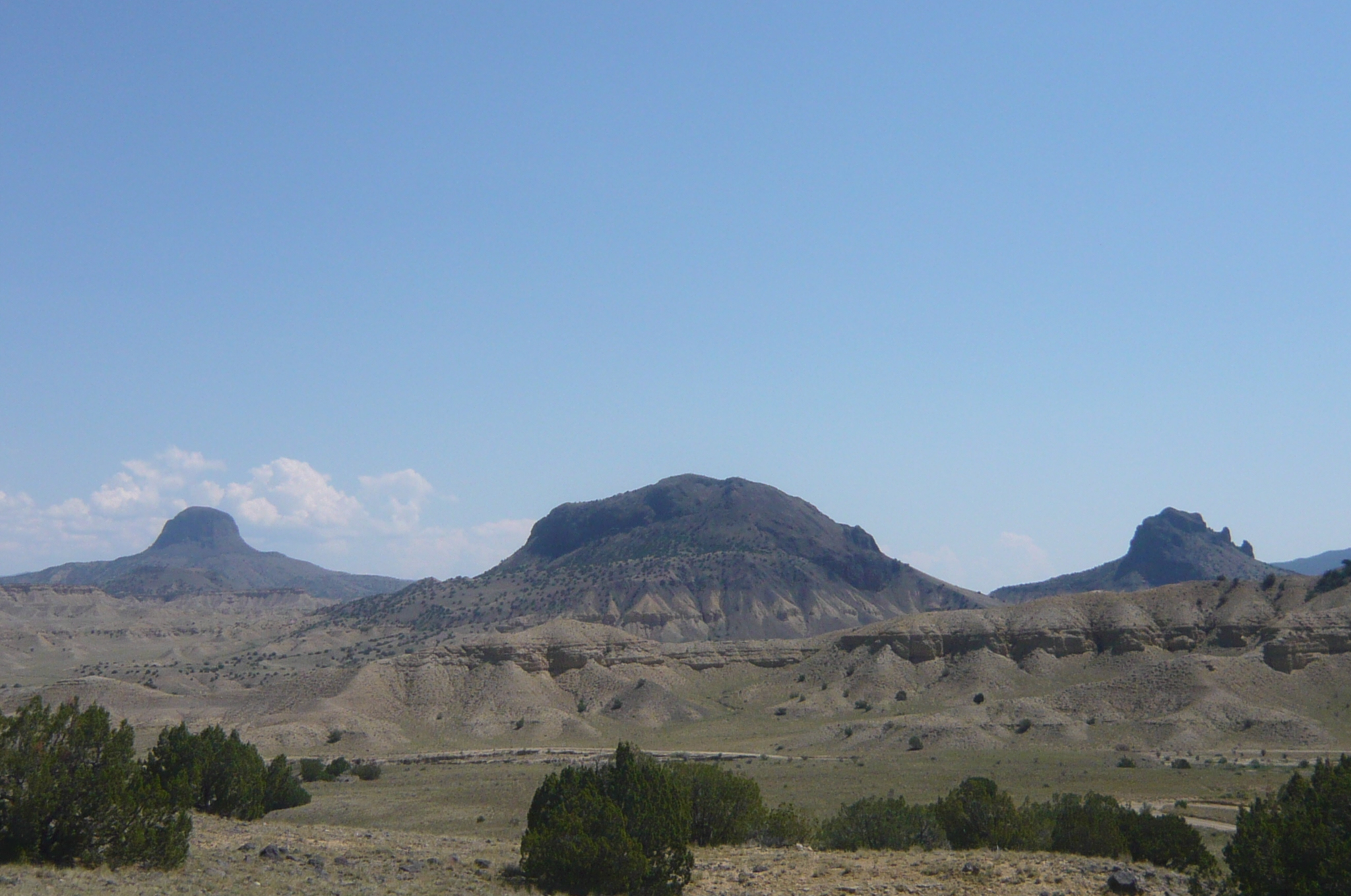 Río Puerco Valley - Cabezón Peak, Santa Clara, Guadalupe (Twin Peaks)